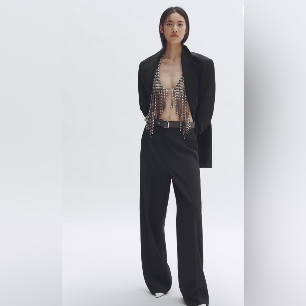 TAILORED WOOL PANTS